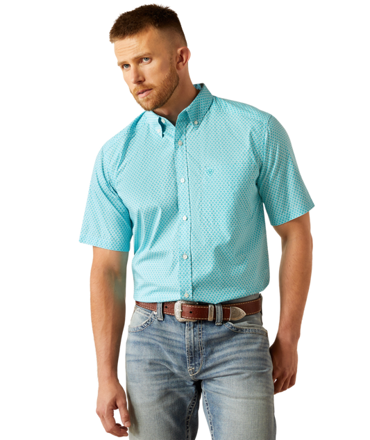 Ariat Westin Classic Light Blue Short Sleeve