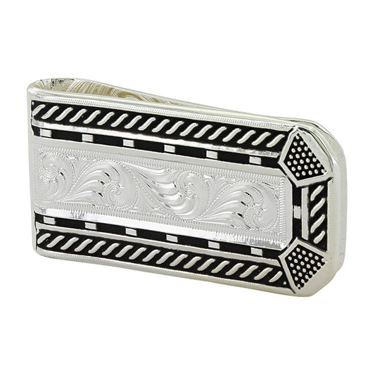 Montana Silversmith Silver Horseshoe Nails Money Clip
