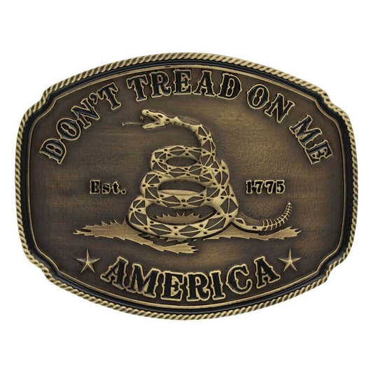 Montana Silversmith Don’t Tread On Me Belt Buckle