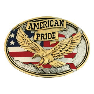 Montana Silversmith AB-2T American Pride Belt Buckle