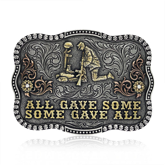 Montana Silversmith All Gave Some Remembrance Belt Buckle