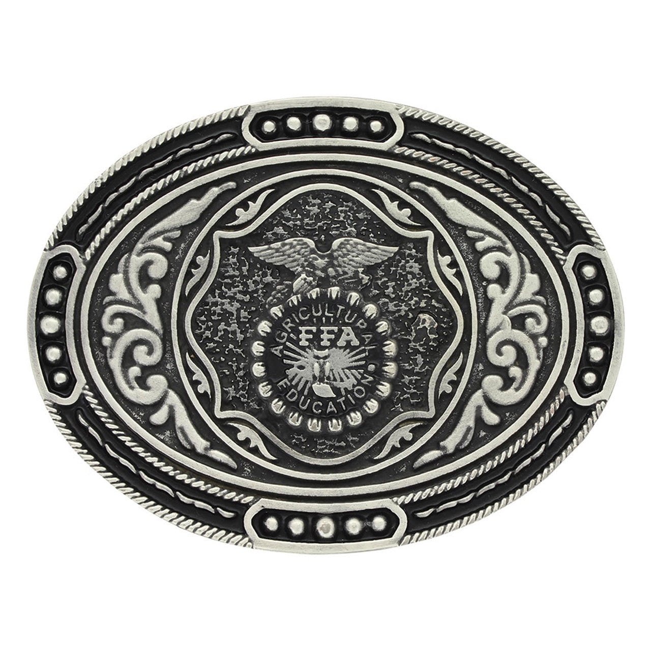 Montana Silversmith Attitude Antiqued Classic FFA Belt Buckle