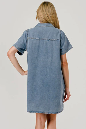 Pixi & Ivy Denim Swing Dress