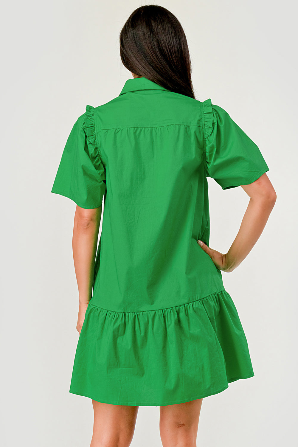 Pixi & Ivy Cindy Collared Button Down Dress