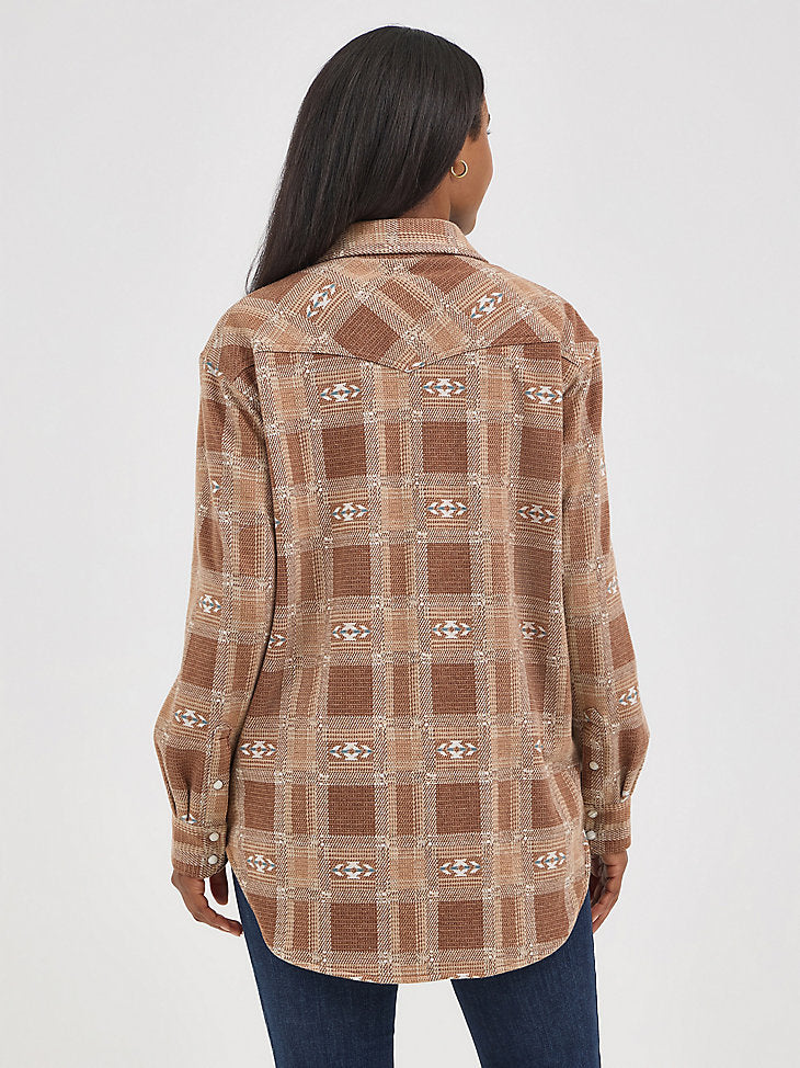 Wrangler Boyfriend Shirt Jacket