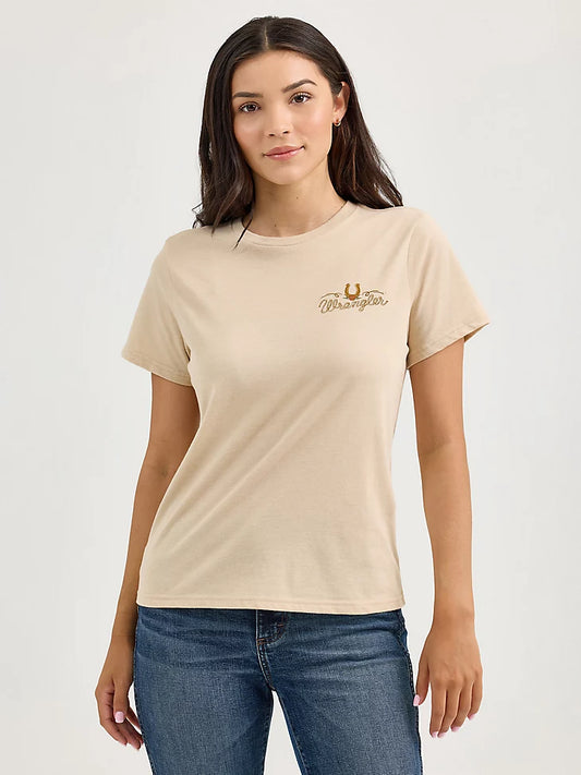 Wrangler Western Back Graphic Regular Fit Tee