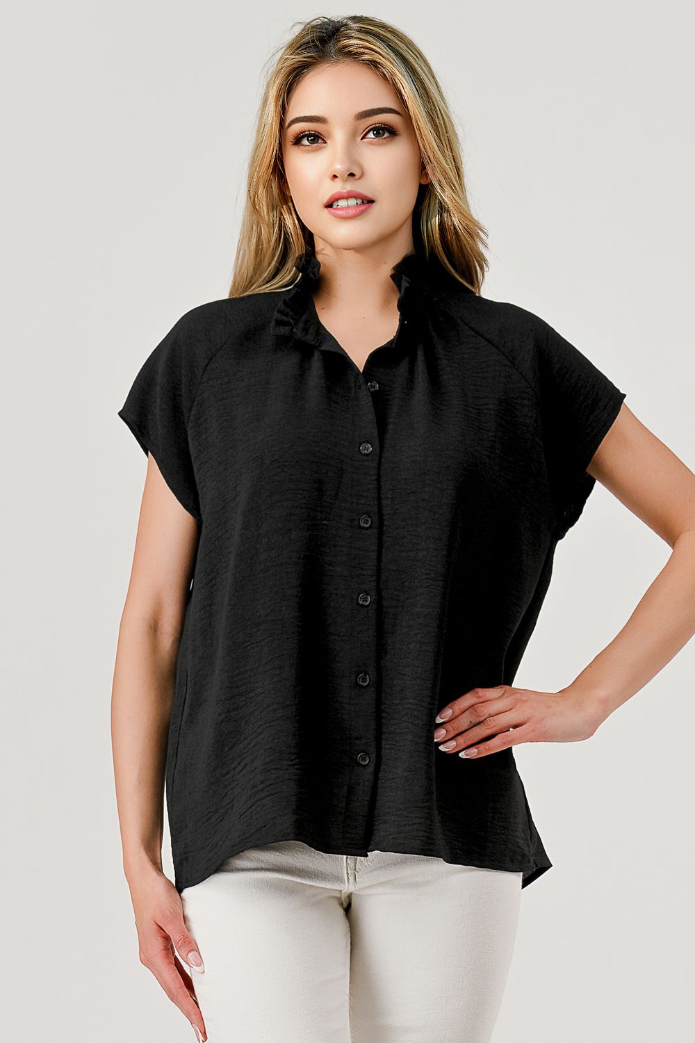 Pixi + Ivy Lola Button Down Blouse