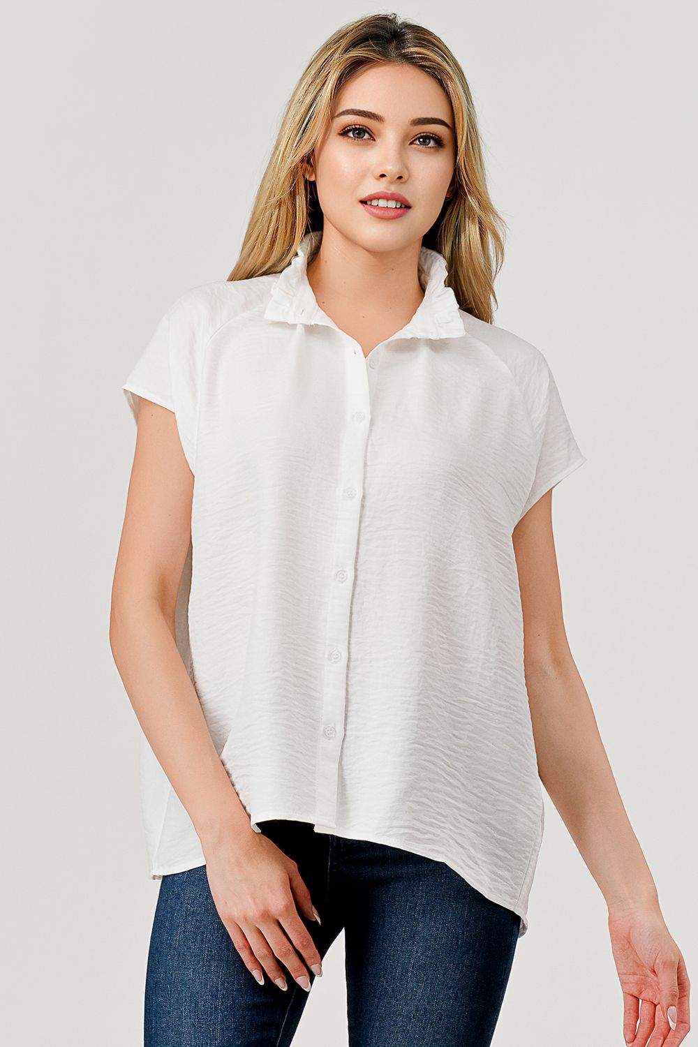 Pixi + Ivy Lola Button Down Blouse