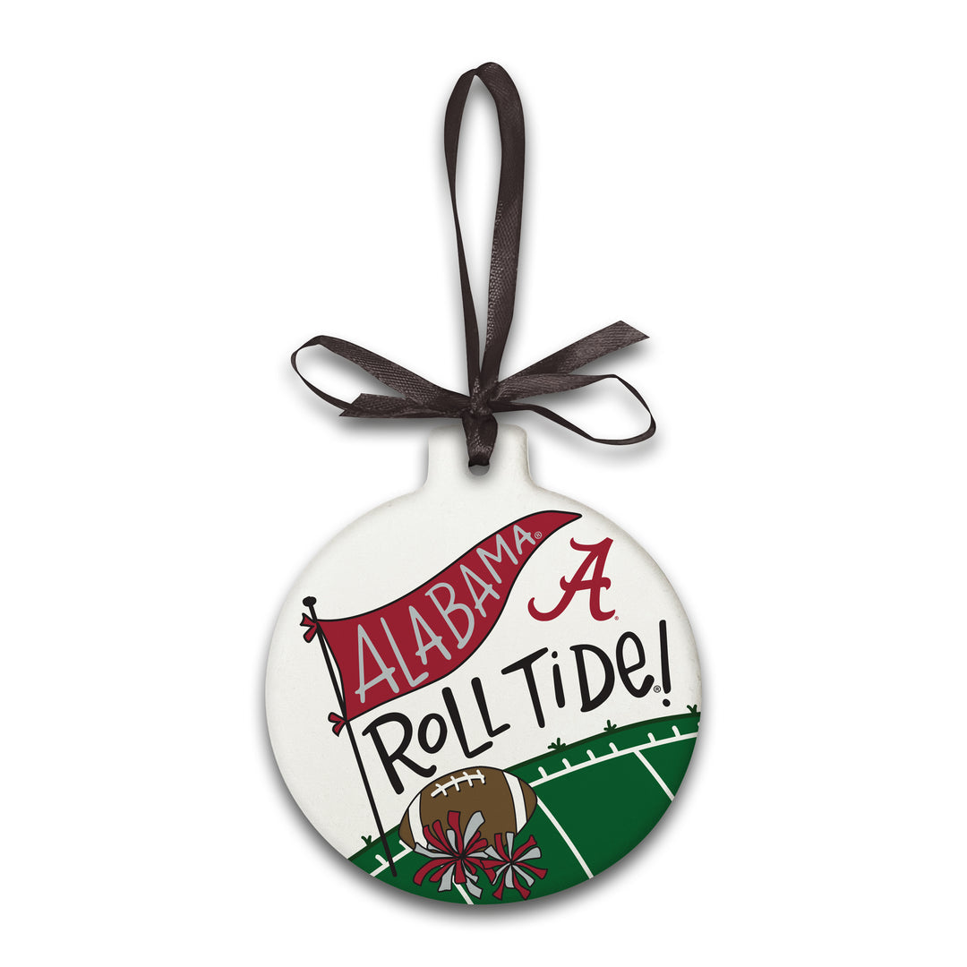 Magnolia Lane Alabama Stone Ornament