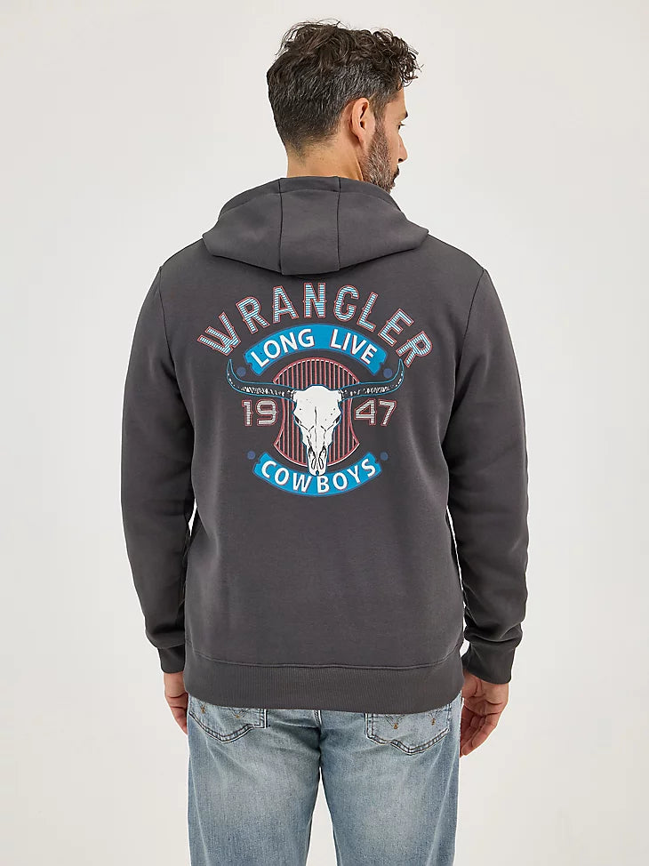 Wrangler Long Live Cowboys Pullover Hoodie