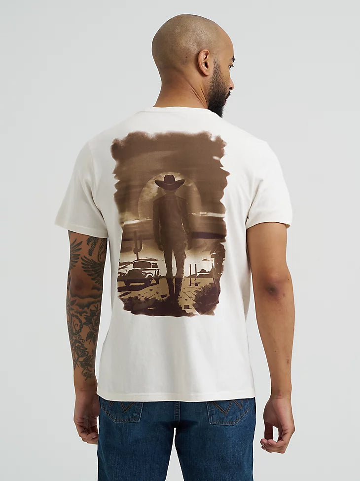 Wrangler Cowboy Back Graphic T-Shirt