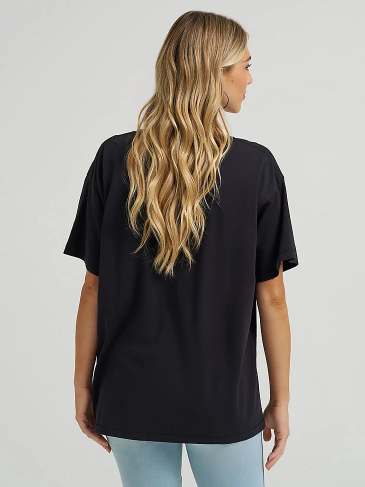 Wrangler Lainey Wilson Jukebox Gold Oversized Tee