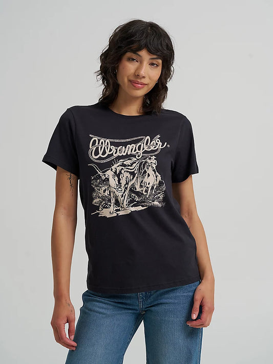 Wrangler Nostalgia Logo Regular Fit Tee