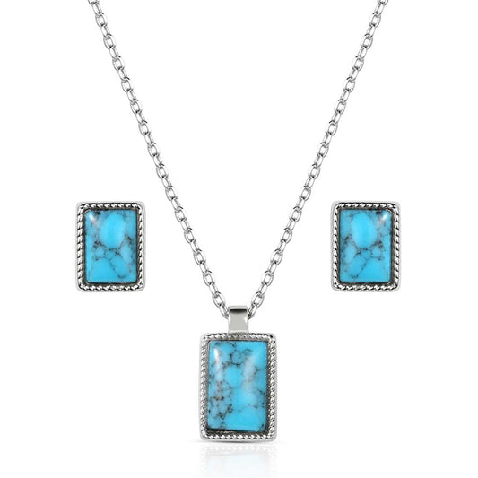 Montana Silversmith Rio River Blue Jewelry Set