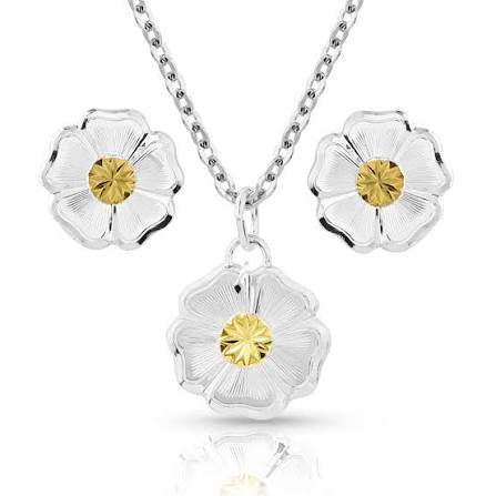 Montana Silversmith Classic Flowers Jewelry Set
