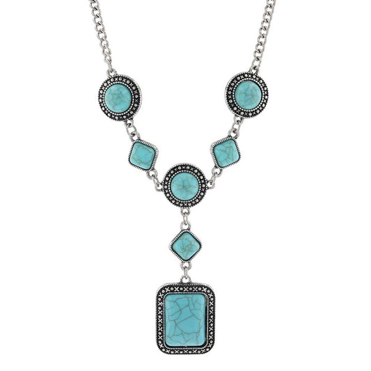 Montana Silversmith Turquoise Dimension Attitude Necklace