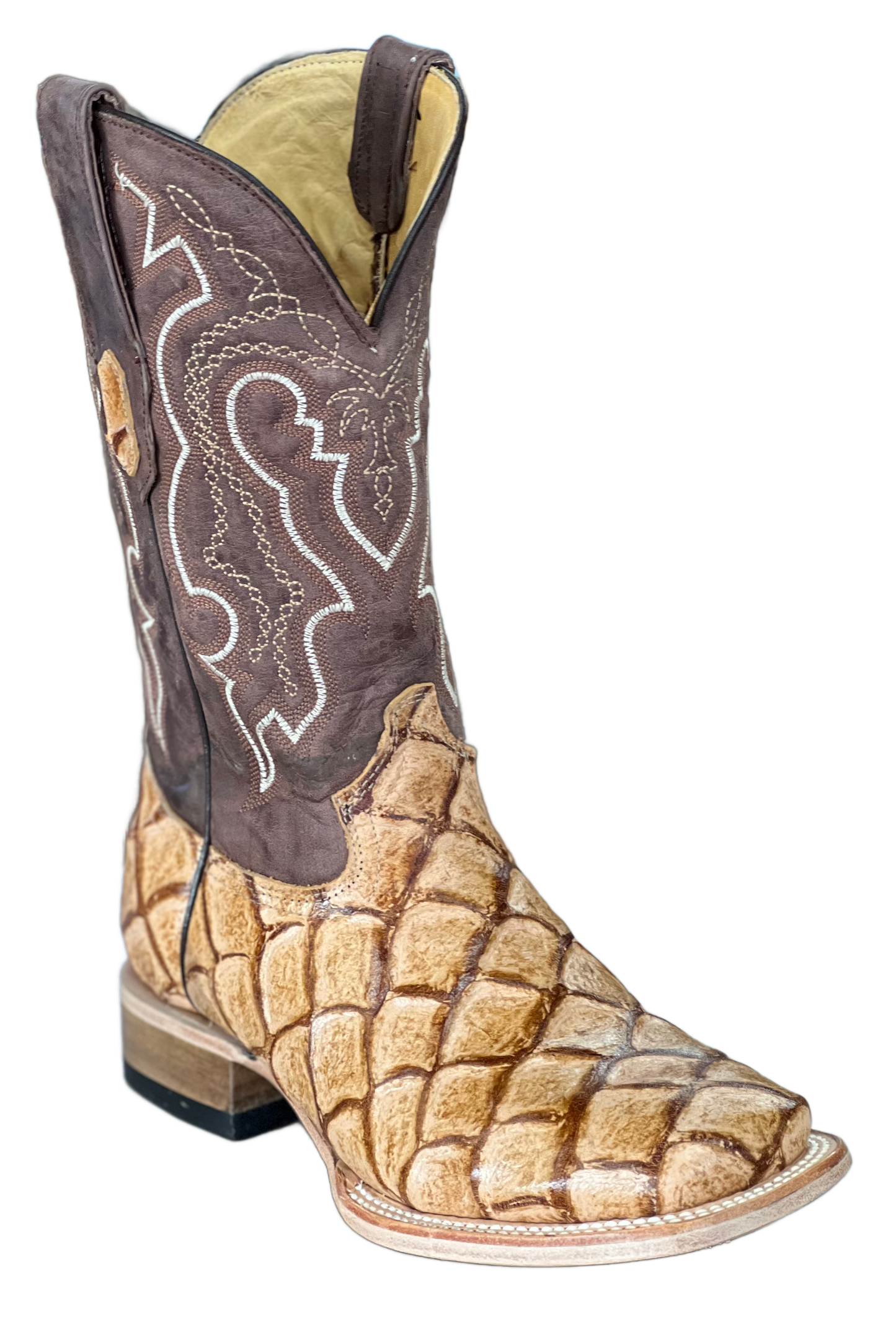 Cowtown Boots Orix Fish Print Boots