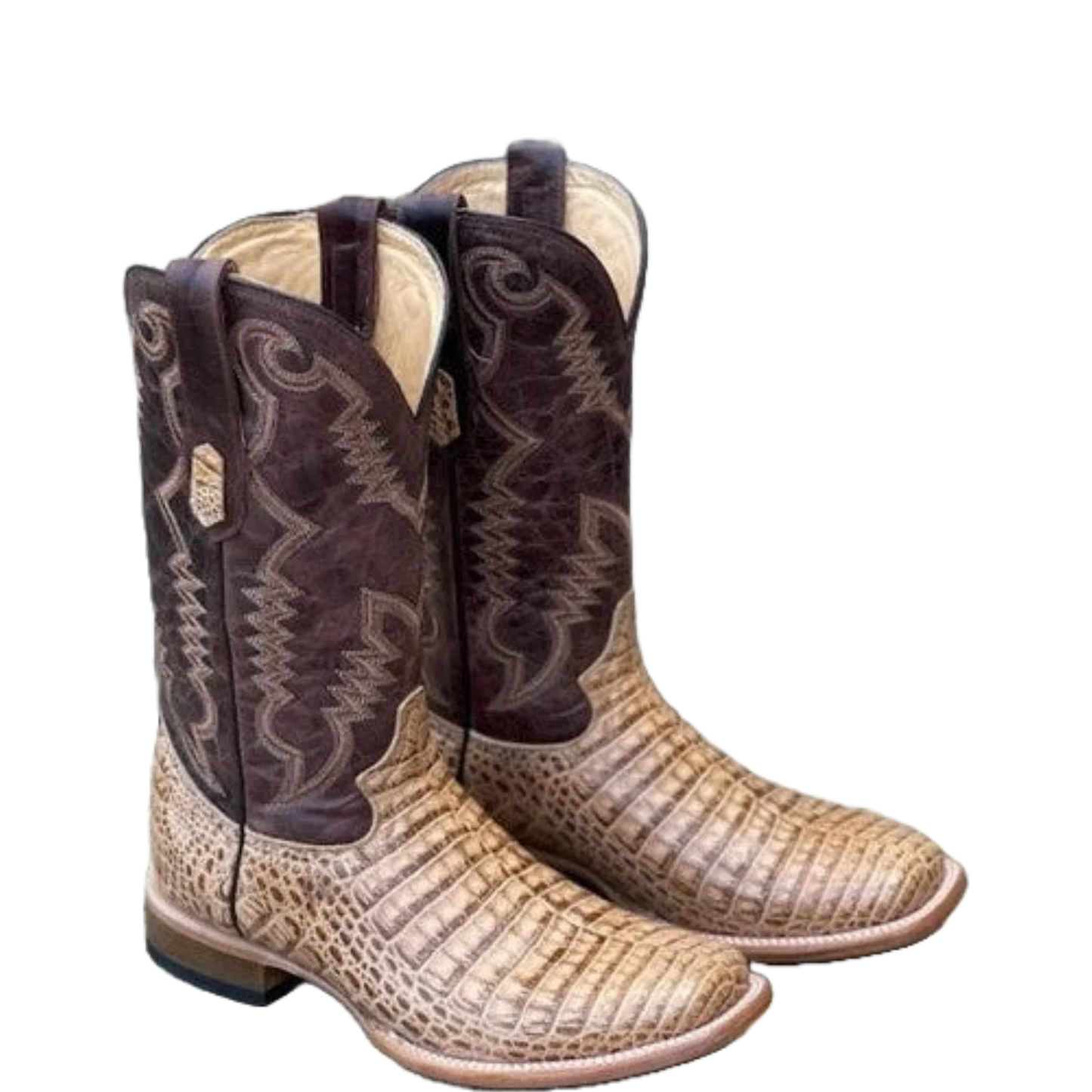 Cowtown Orix Caiman Belly Boots