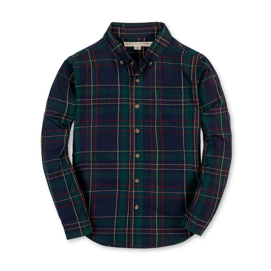 Hope & Henry Boy’s Organic Stretch Poplin Shirt