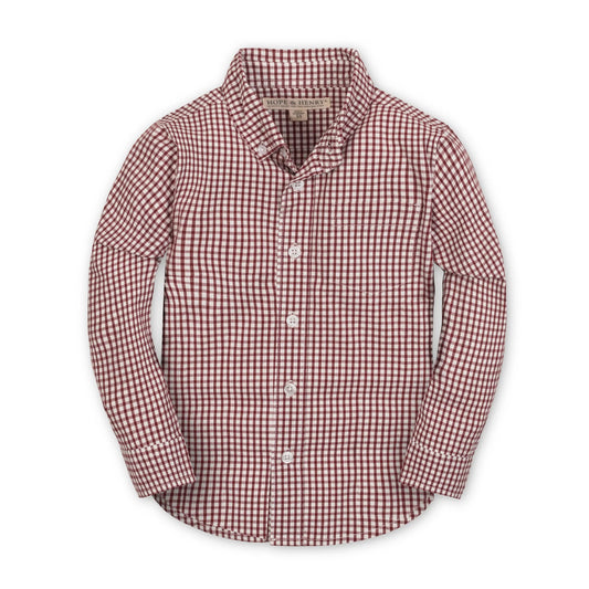 Hope & Henry Boy’s Organic Stretch Poplin Shirt