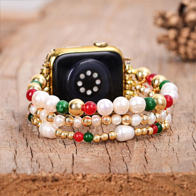 Cape Diablo Christmas Starlight Stretch Apple Watch Strap