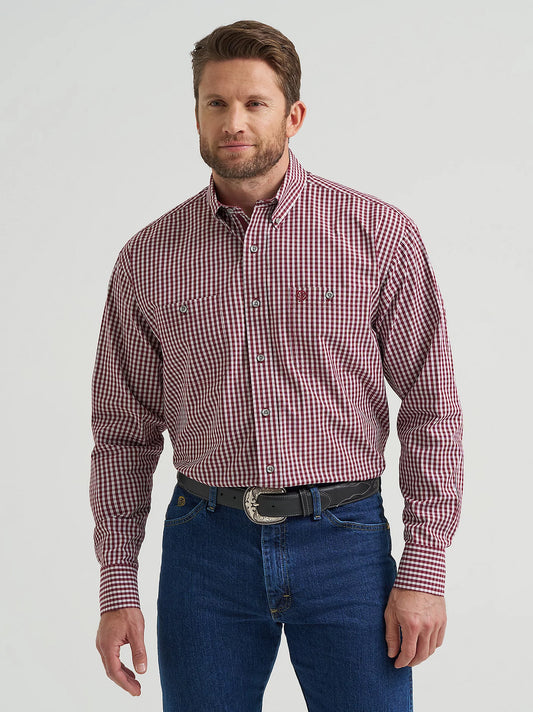 Wrangler George Strait Long Sleeve Button Down