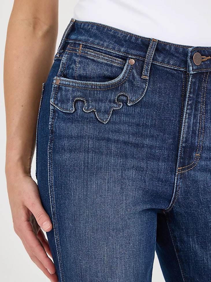 Wrangler Women’s Bailey Retro High Rise Bootcut Jean