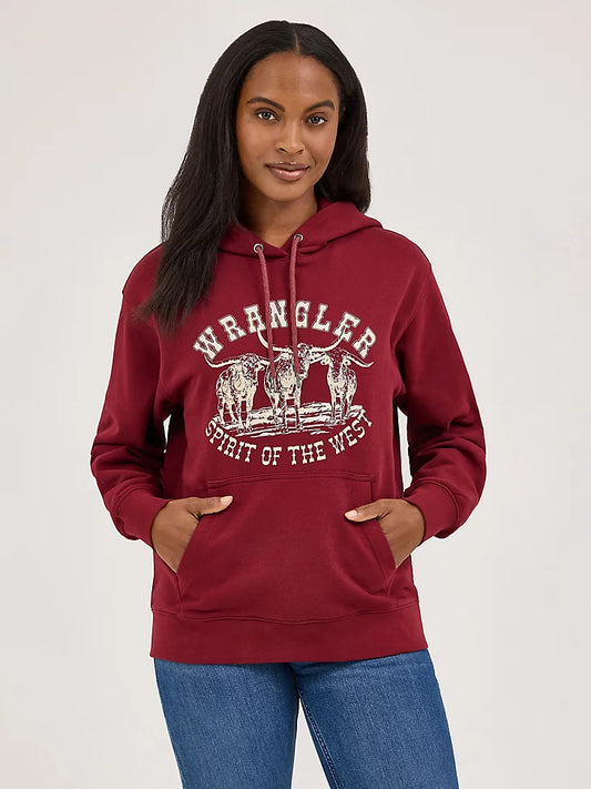 Wrangler Women’s Western Graphic Hoodie