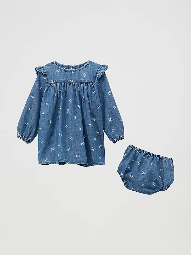 Wrangler Little Girl’s Denim Trapeze Dress
