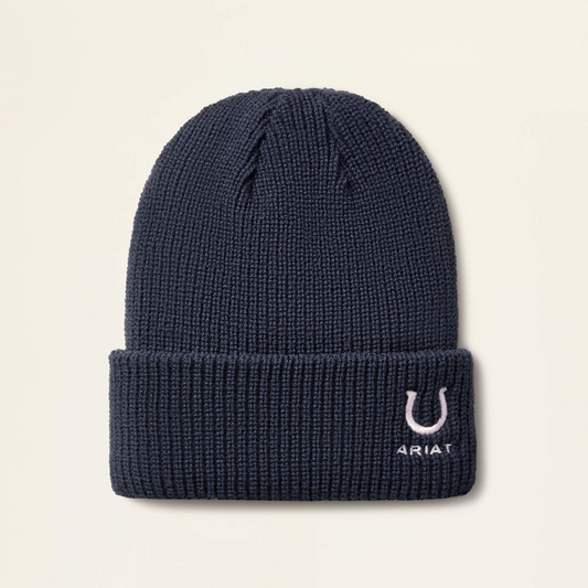 Ariat Youth Horse Shoe Beanie