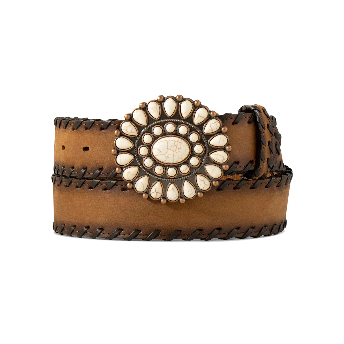 M&F Ariat Women’s Scalloped Buckle Belt