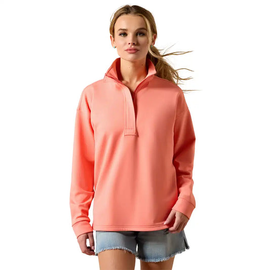 Ariat Women’s Logo Breeze 1/2 Zip Sweatshirt