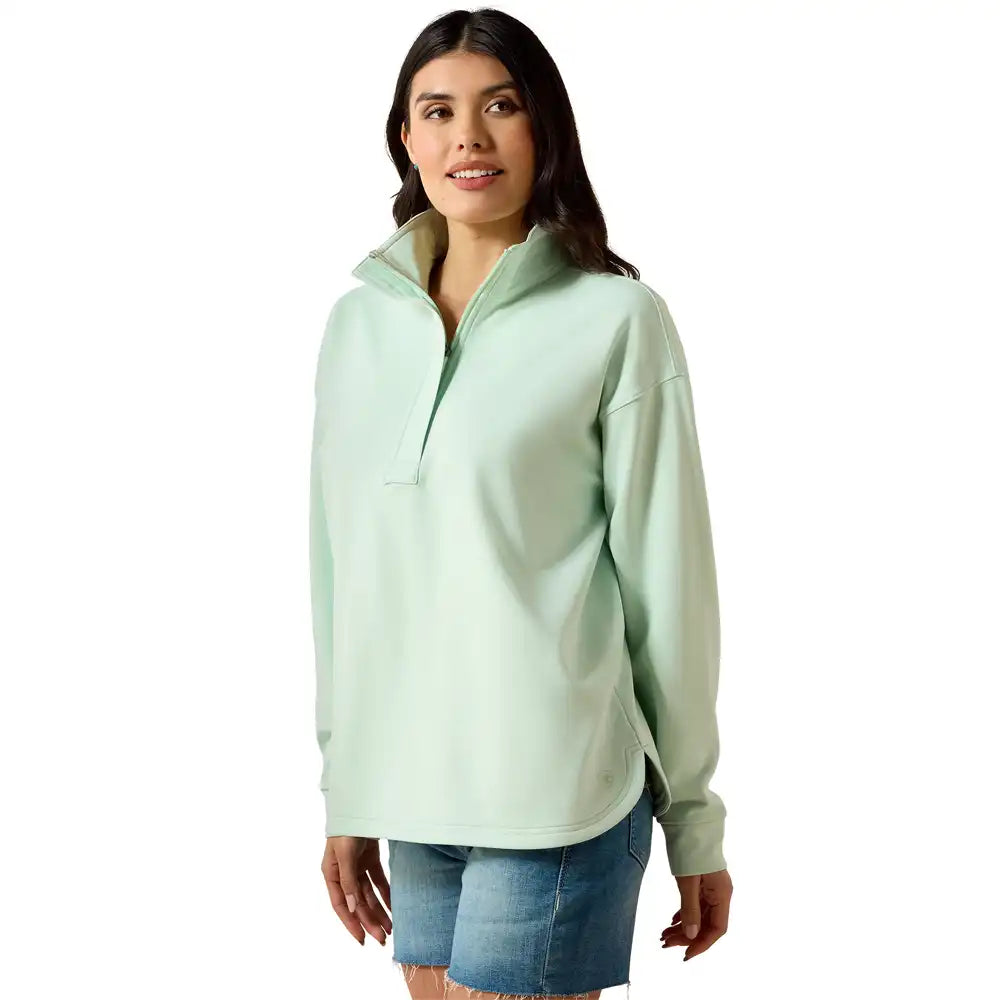 Ariat Women’s Logo Breeze 1/2 Zip Sweatshirt