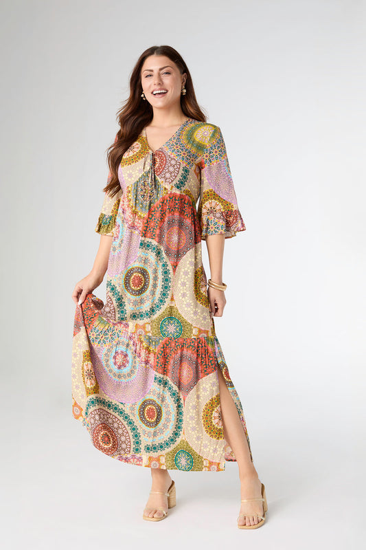 Coco+Carmen Cora V-Neck Maxi Dress