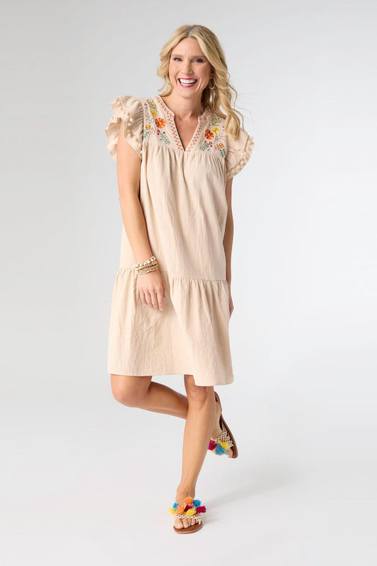 Coco+Carmen Freya Embroidered Dress