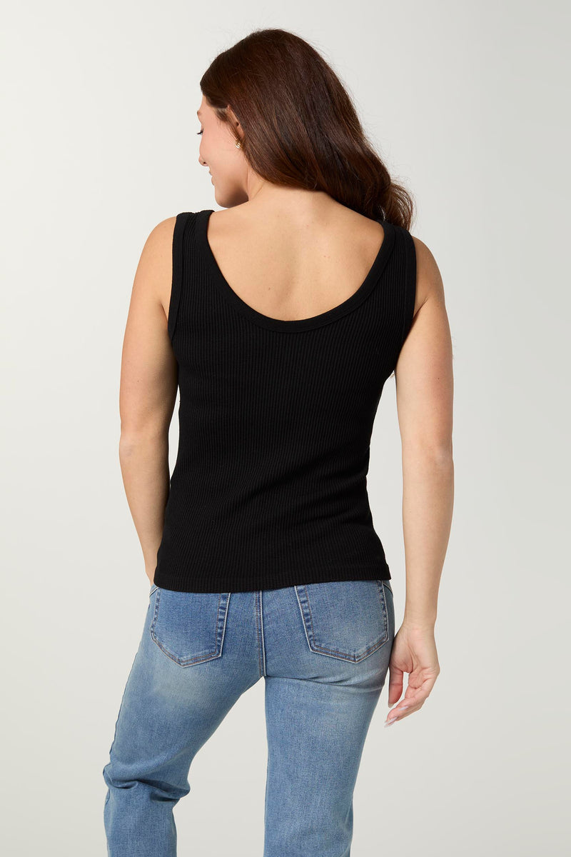 Coco+Carmen Darlene Reversible Seamless Ribbed Tank