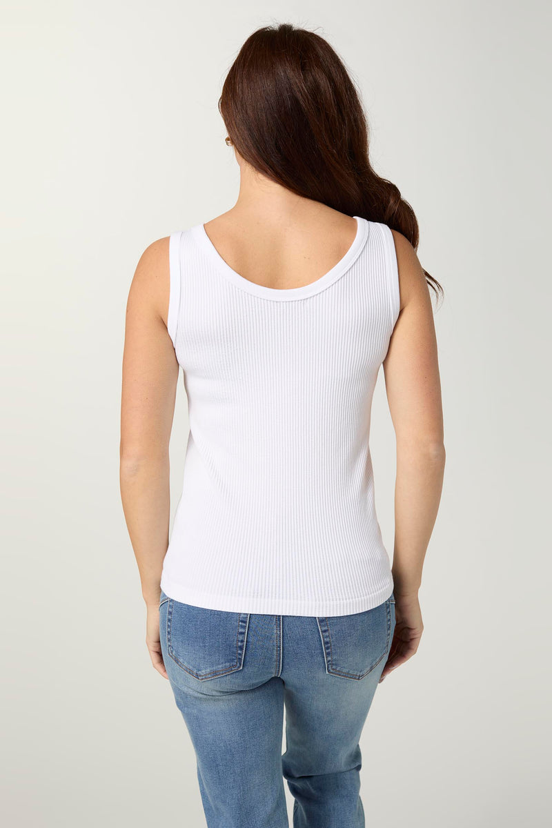 Coco+Carmen Darlene Reversible Seamless Ribbed Tank