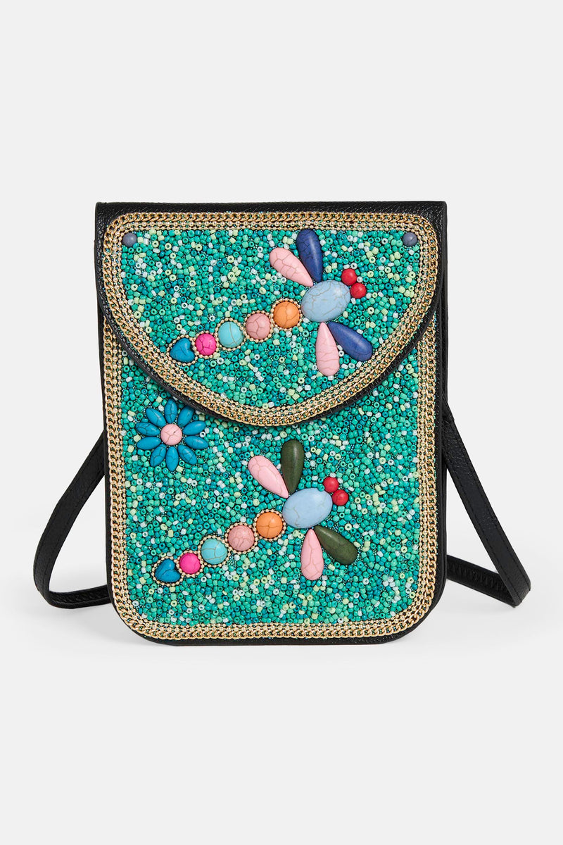 Coco+Carmen Artisan Beaded Crossbody