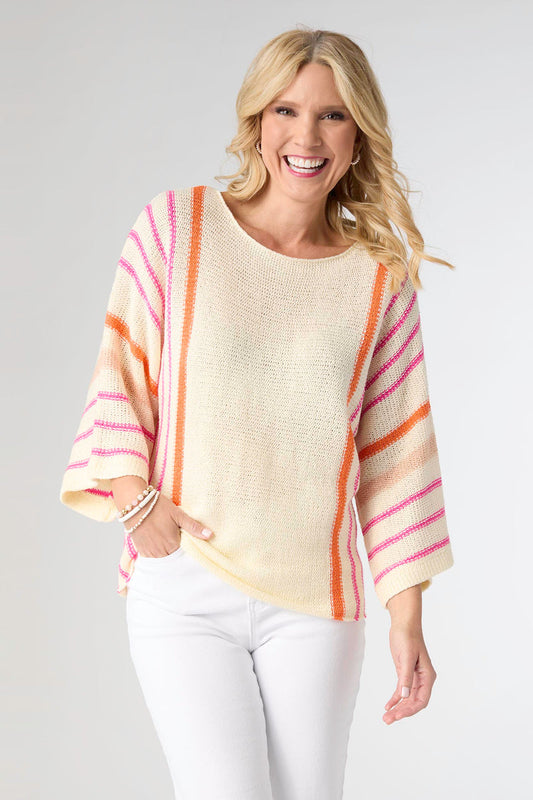 Coco+Carmen Gretchen Relaxed 3/4 Sleeve Sweater
