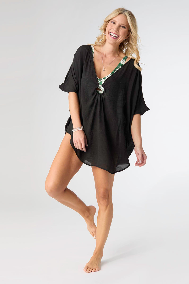 Coco+Carmen Kinsey Swim Cover-Up Dress