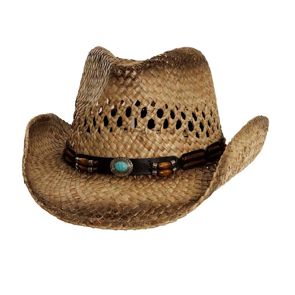 Freedom Hats by American Hat Makers Nashville Natural Cowboy Straw Hat