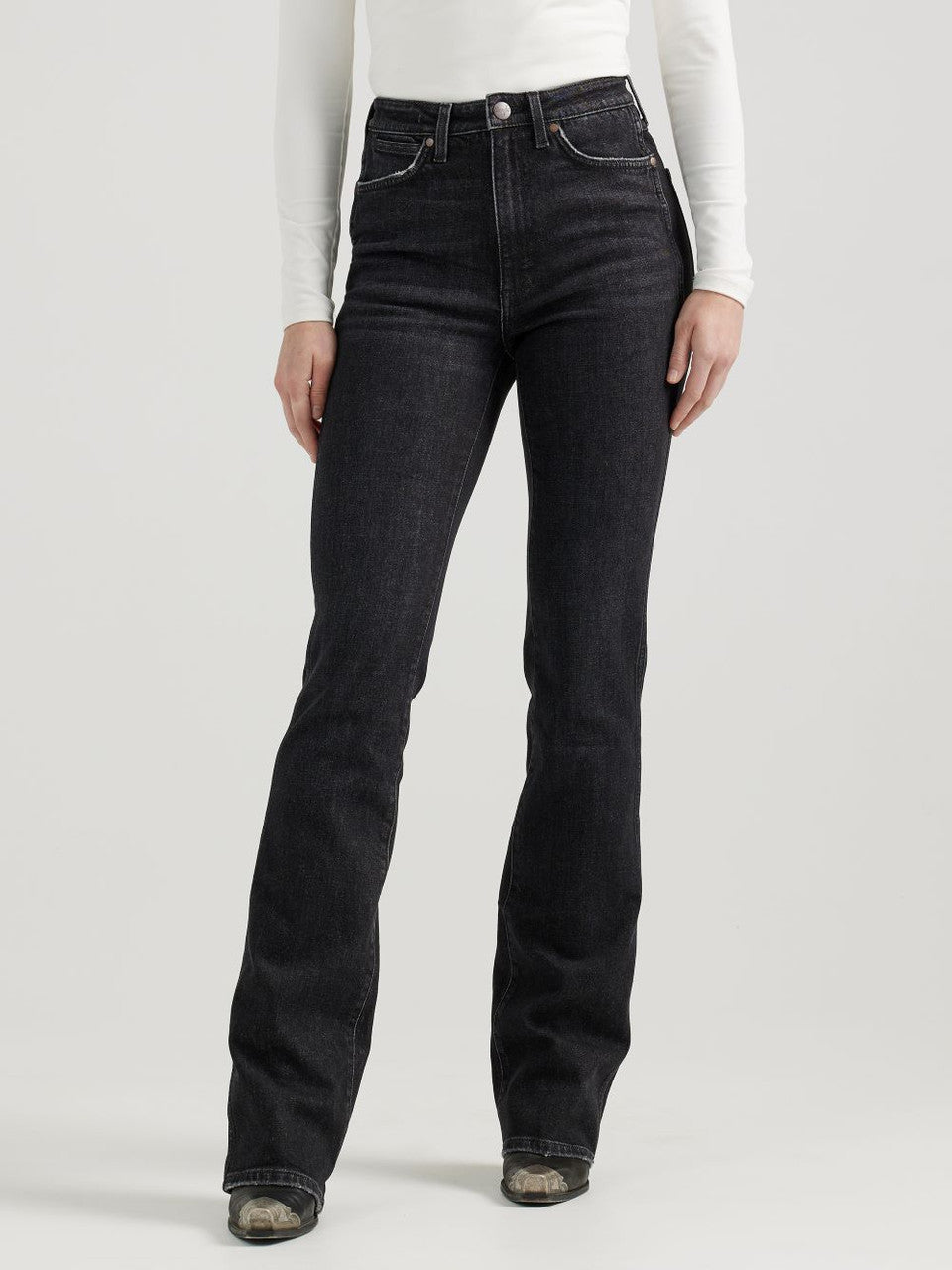 Wrangler Women’s Bailey High Rise Boot Cut Jean