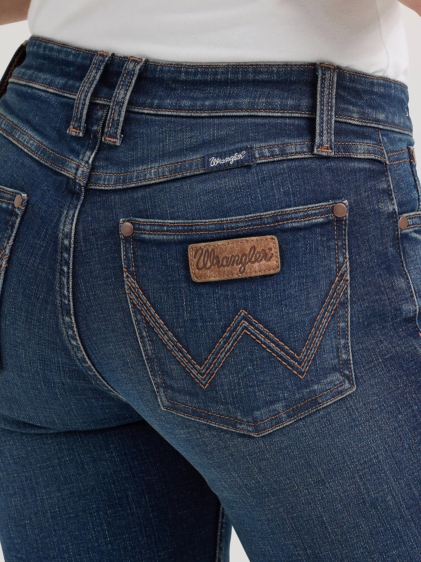 Wrangler Retro Women’s Mae Mid Rise Boot Cut Jean