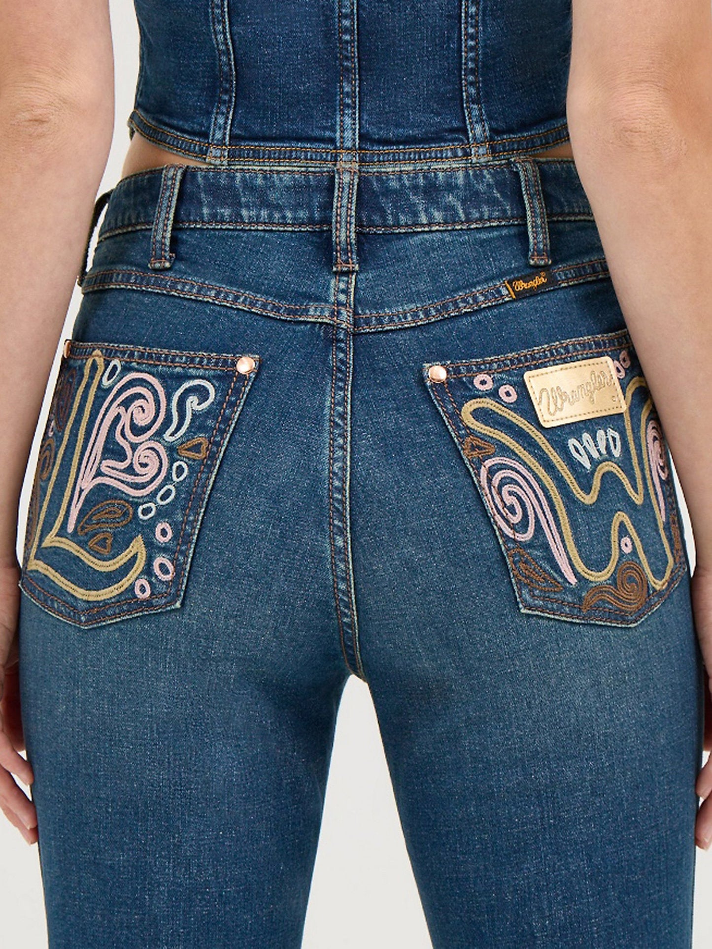 Wrangler Lainey Wilson Wildflower Bell Bottoms