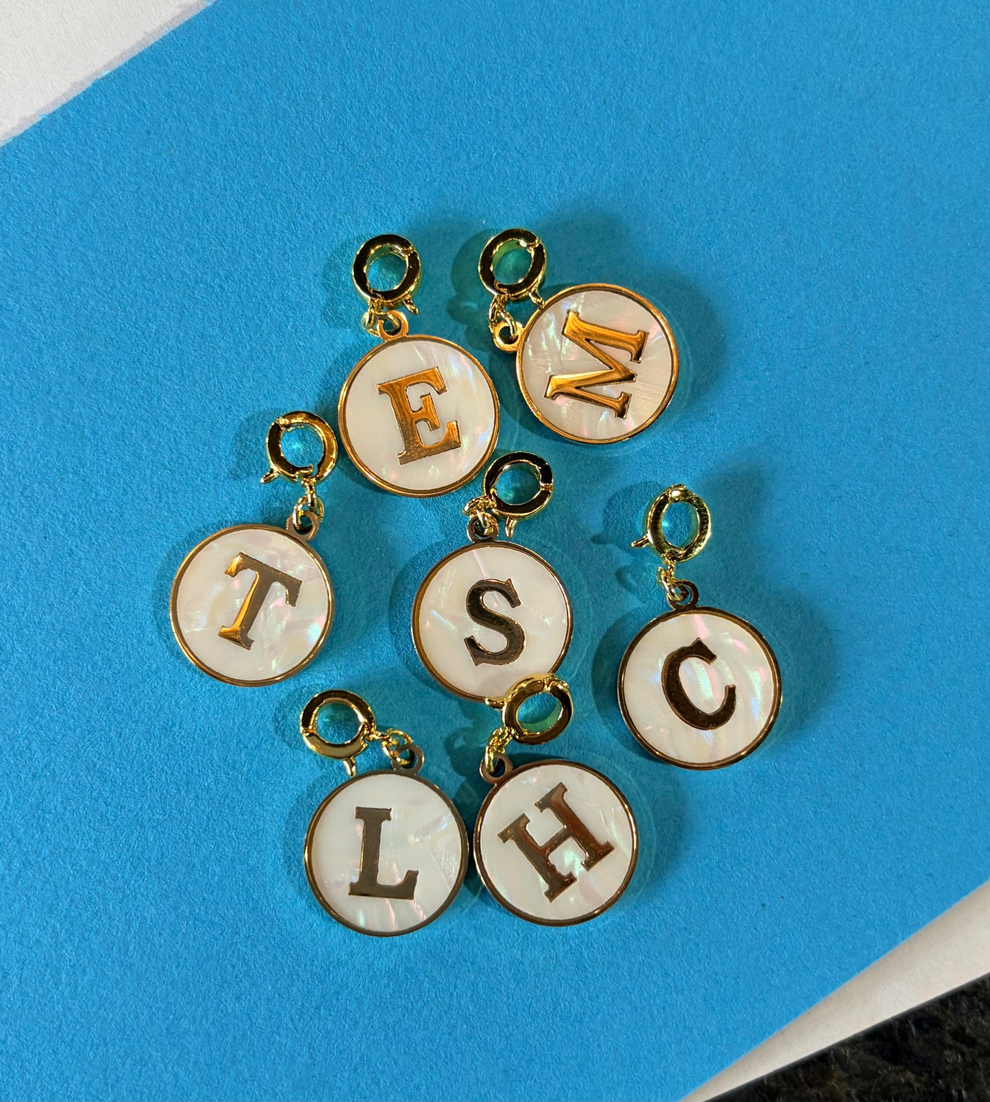 Alex Carol Enamel Letter Charm - CP5