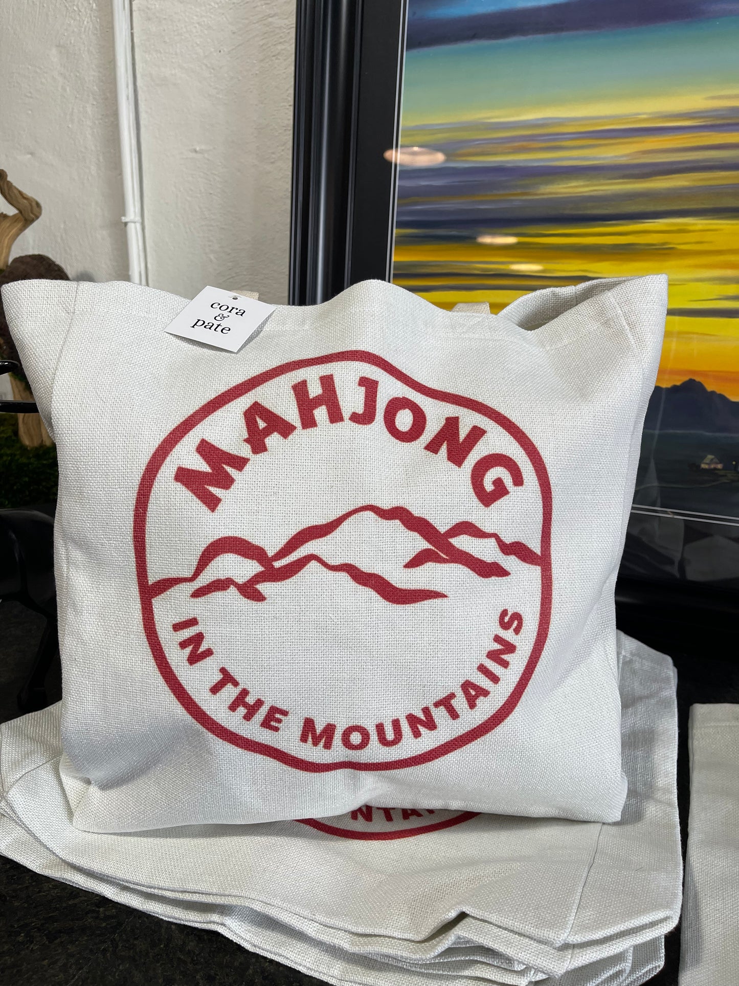Mahjong in the Mountains -Tote