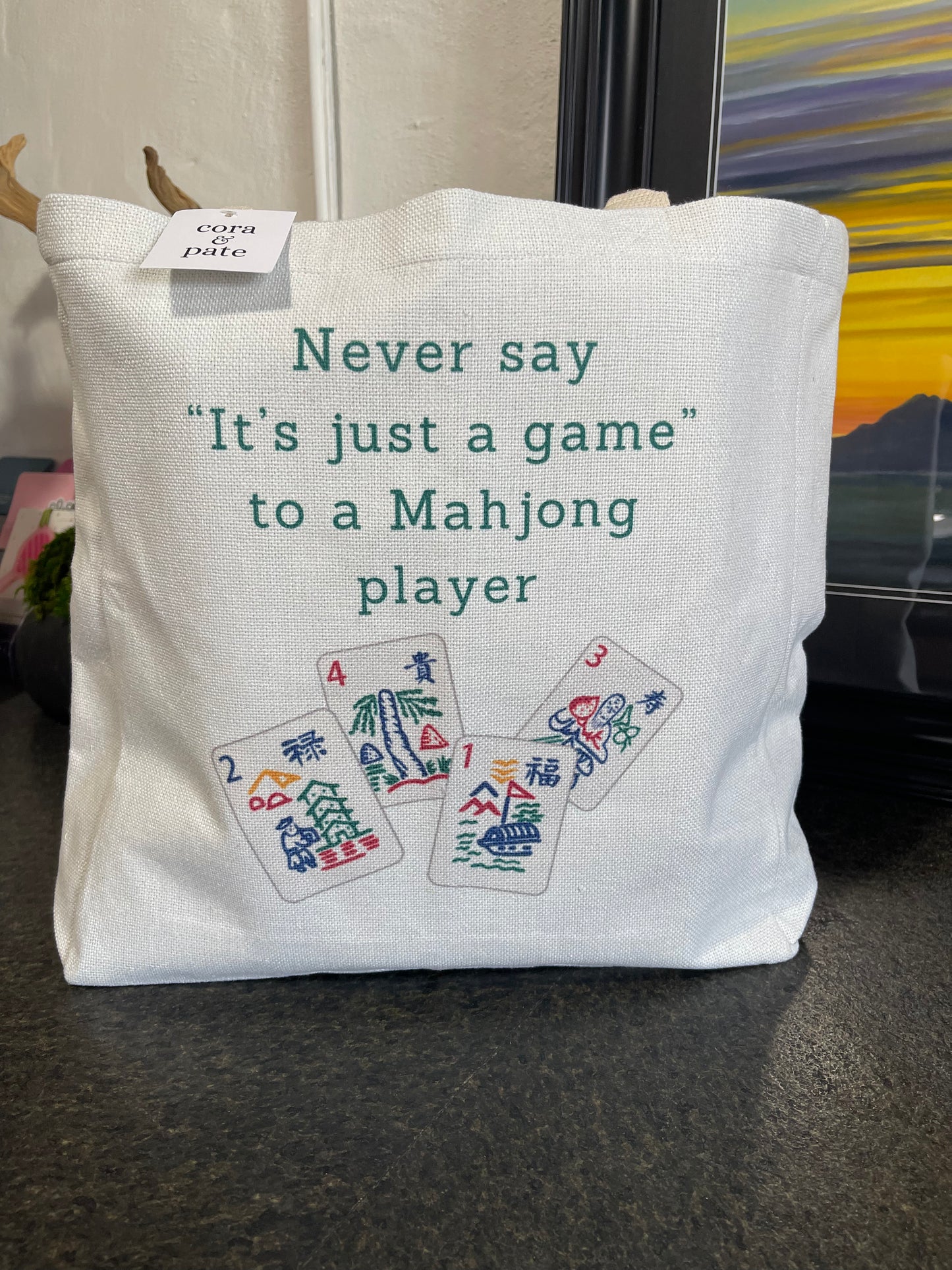 Never Say It's Just a Game - Mahjong Tote