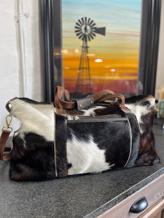 Charlie Leather Weekender Bag