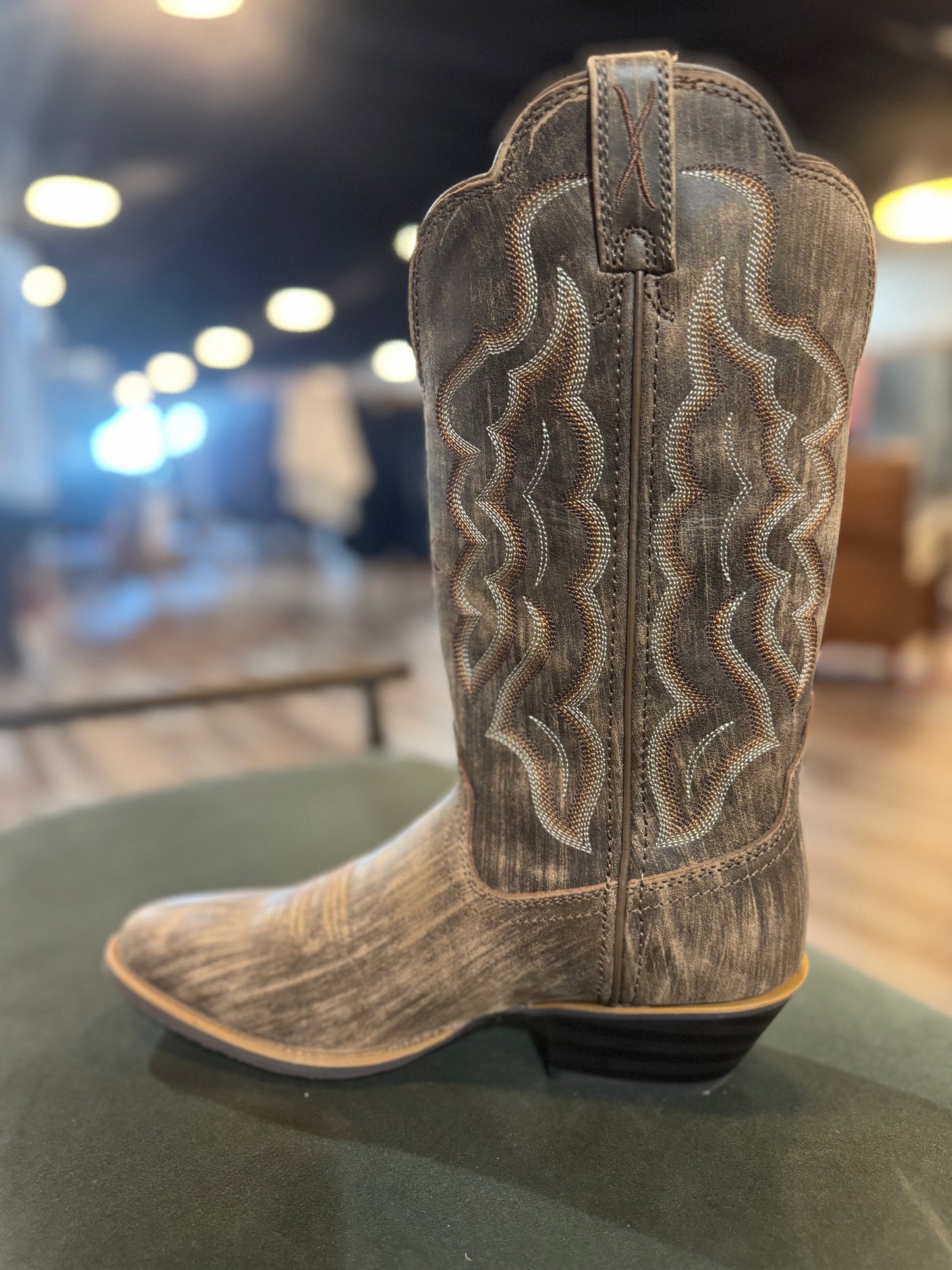 Twisted X 12" Women's Western Boot- Distressed Brown