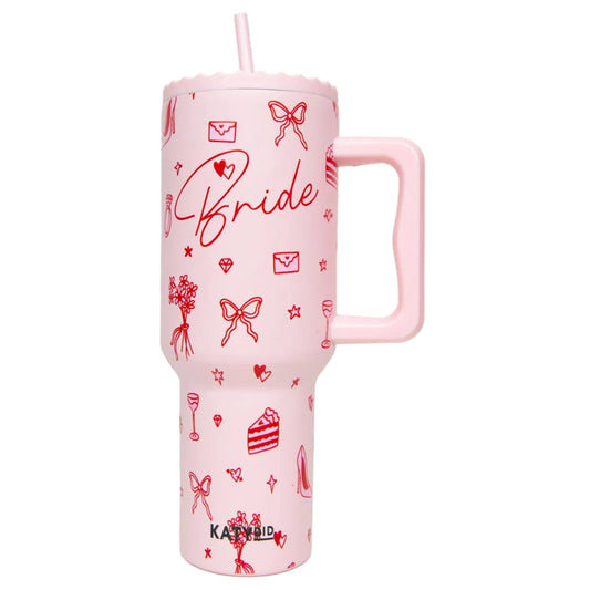 Bride Red Drawings 38 Oz Tumbler